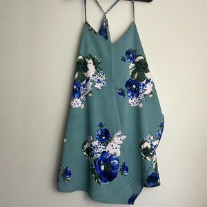 silky floral dress